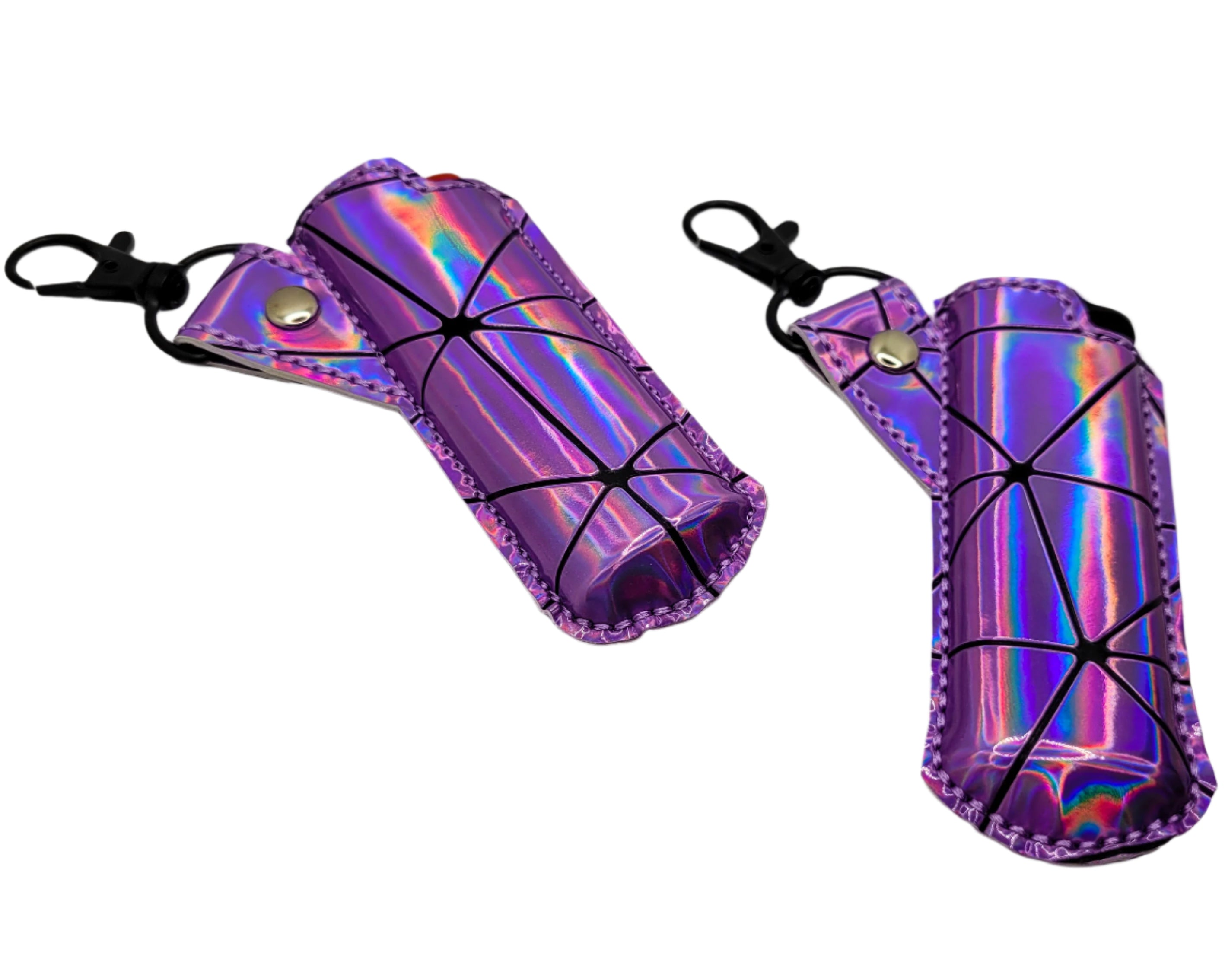 Lilac Holographic Lighter Case