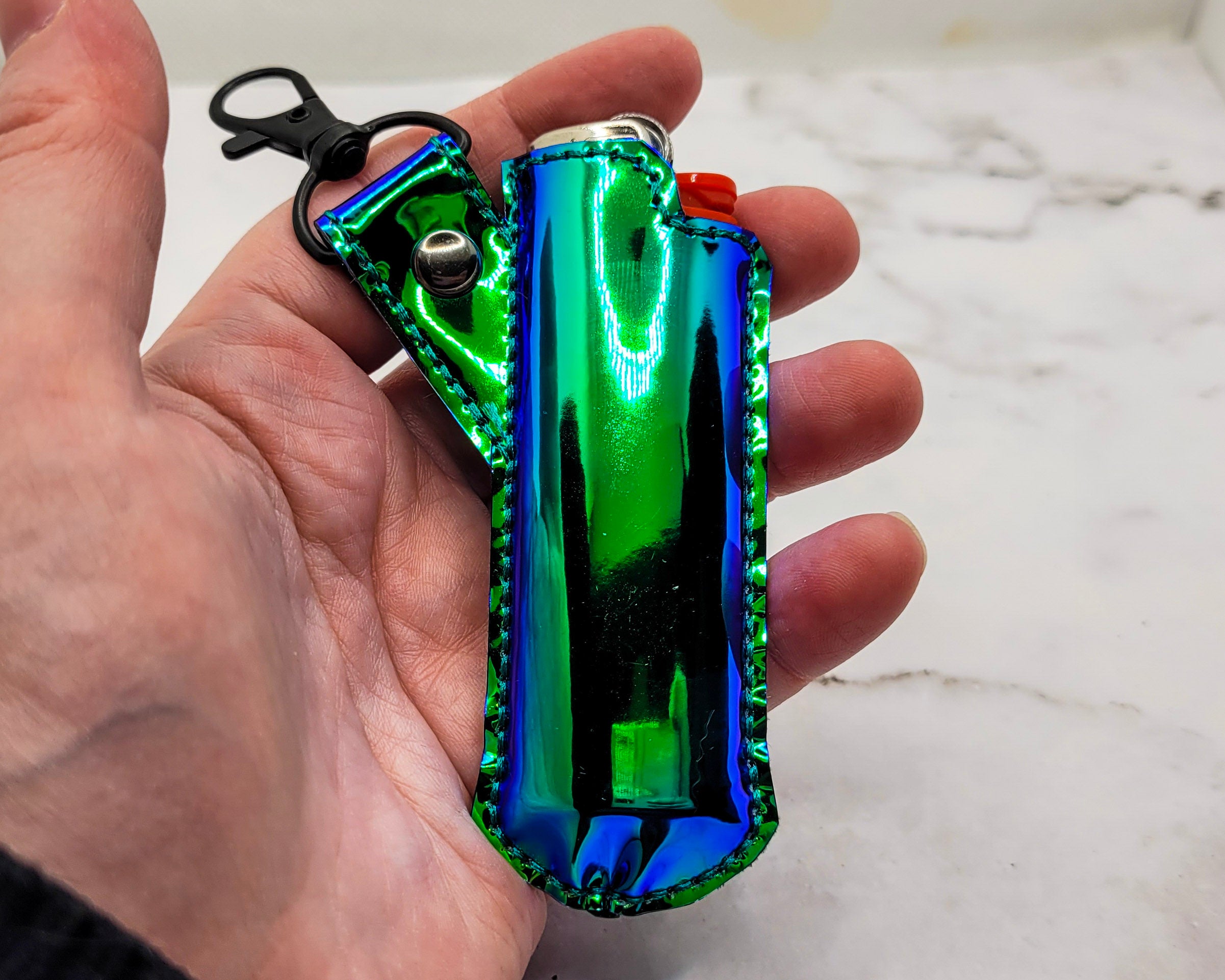 Mountain Lake Colour-Shifting Lighter Case
