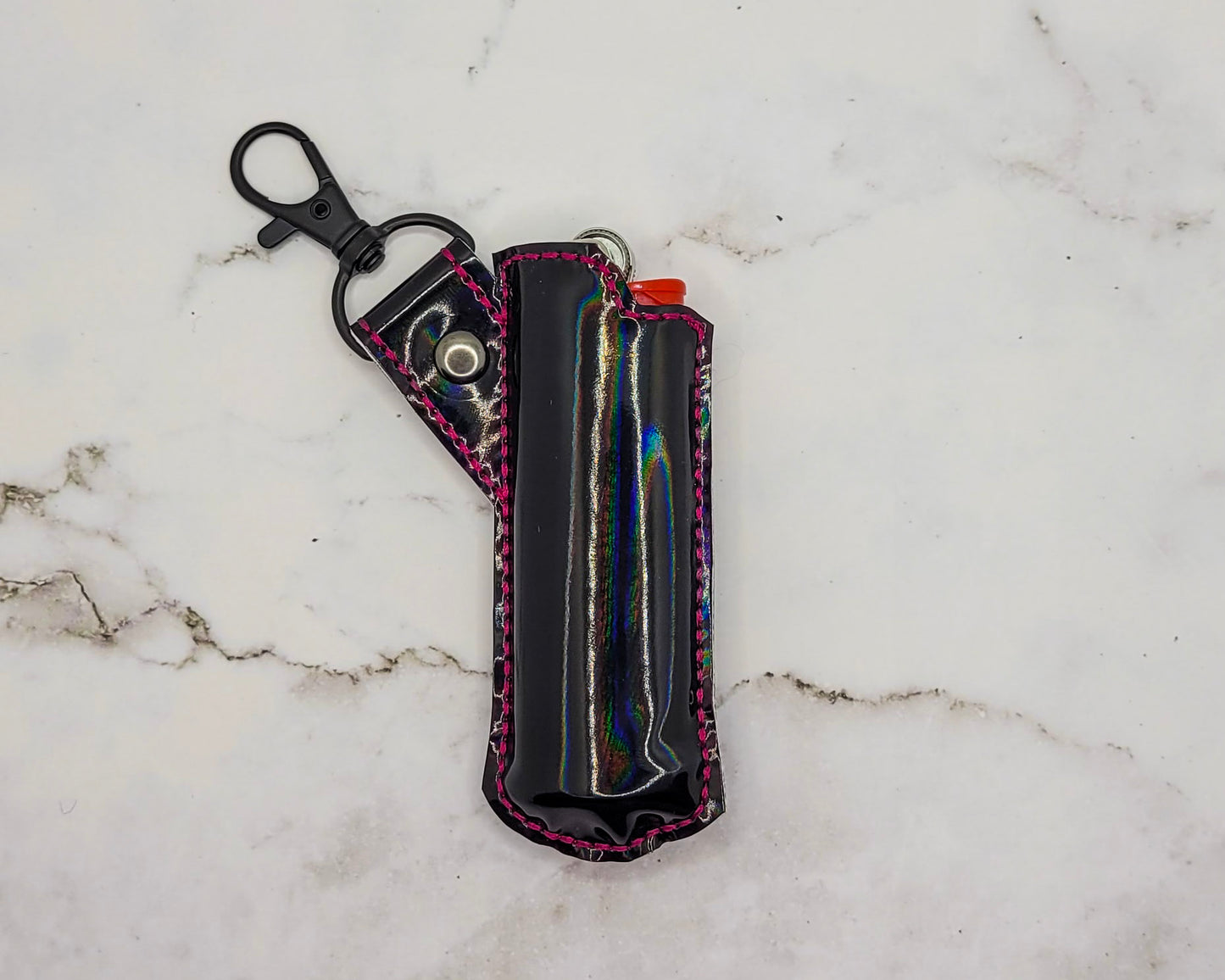Black Holographic Lighter Case