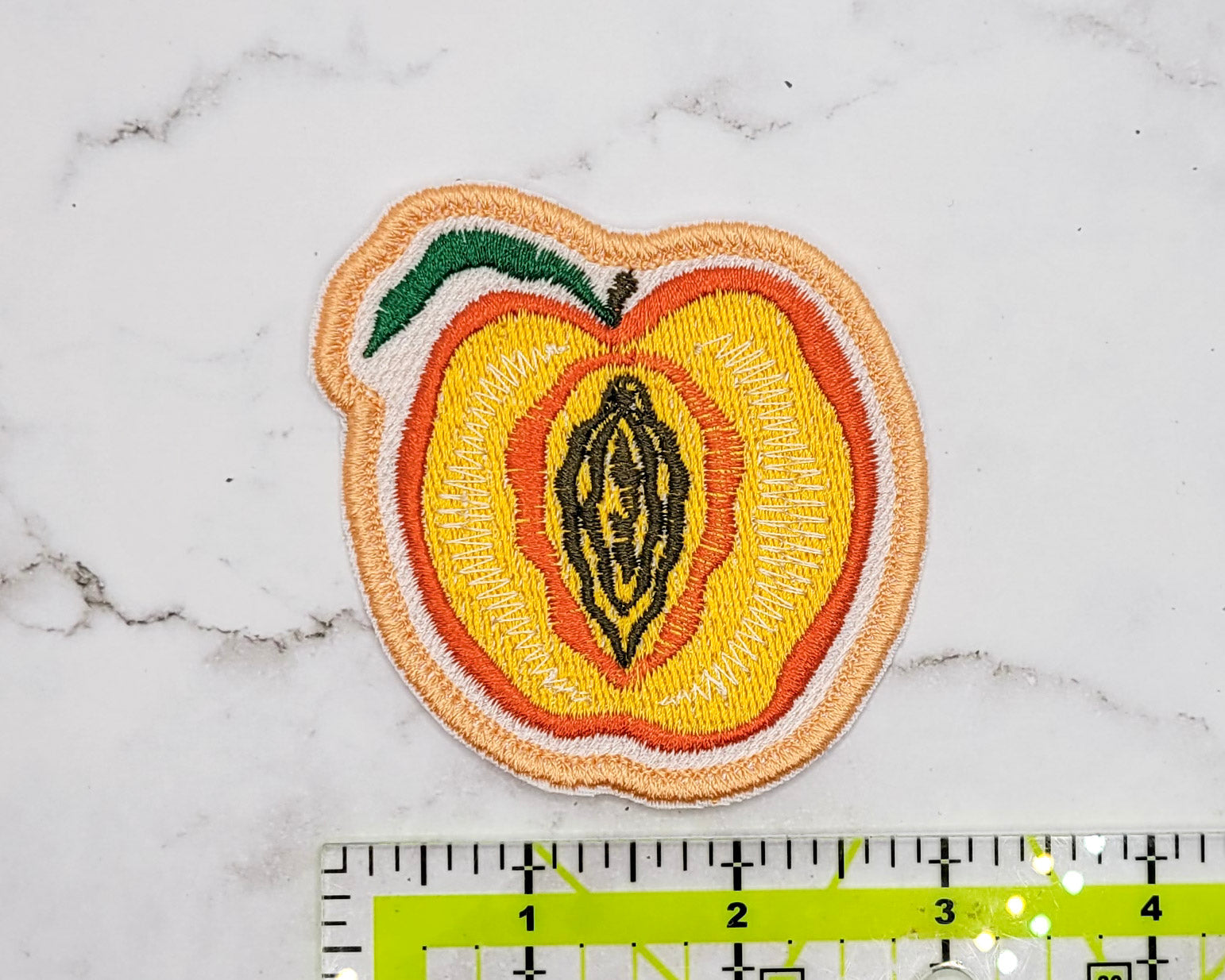 Peach Vulva Patch