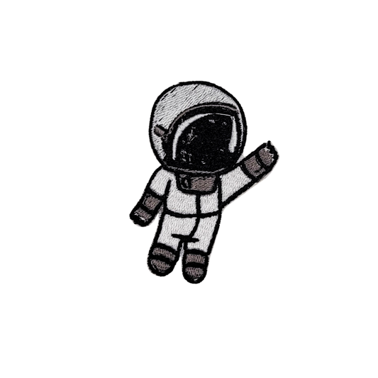 Astronaut Embroidered Iron On Patch