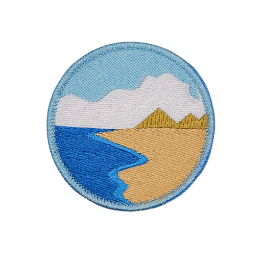 Beach Coast Embroidered Patch