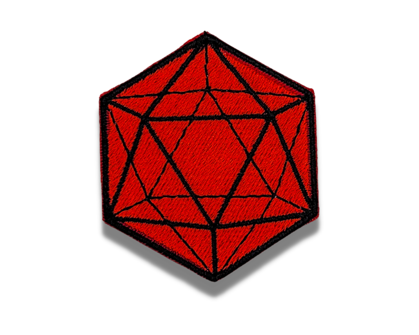 D20 Embroidered Patch