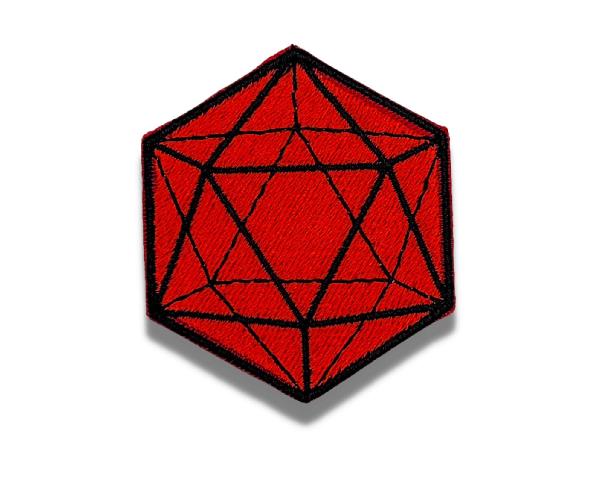 D20 Embroidered Patch