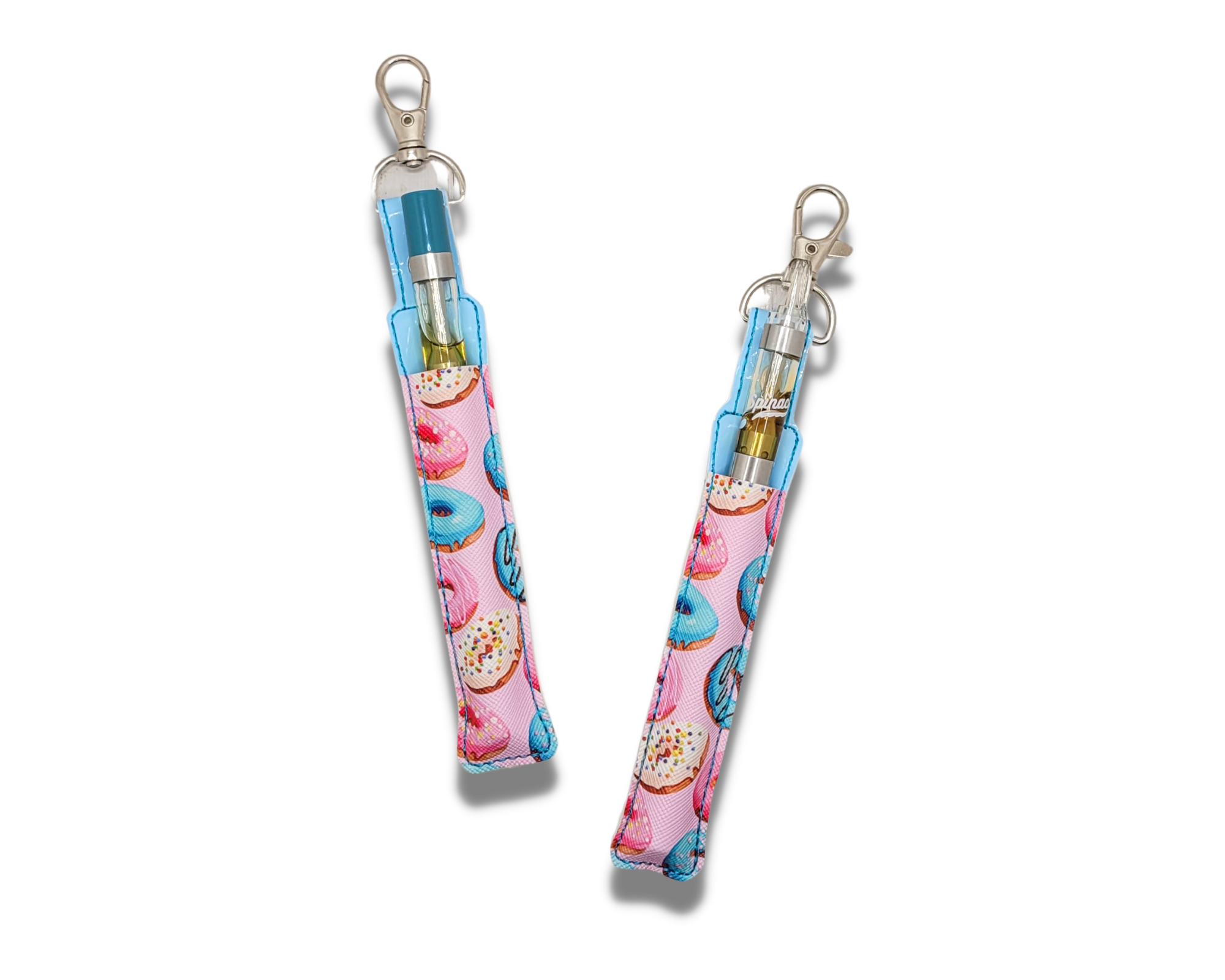 Pink Donut Vinyl Pen Case