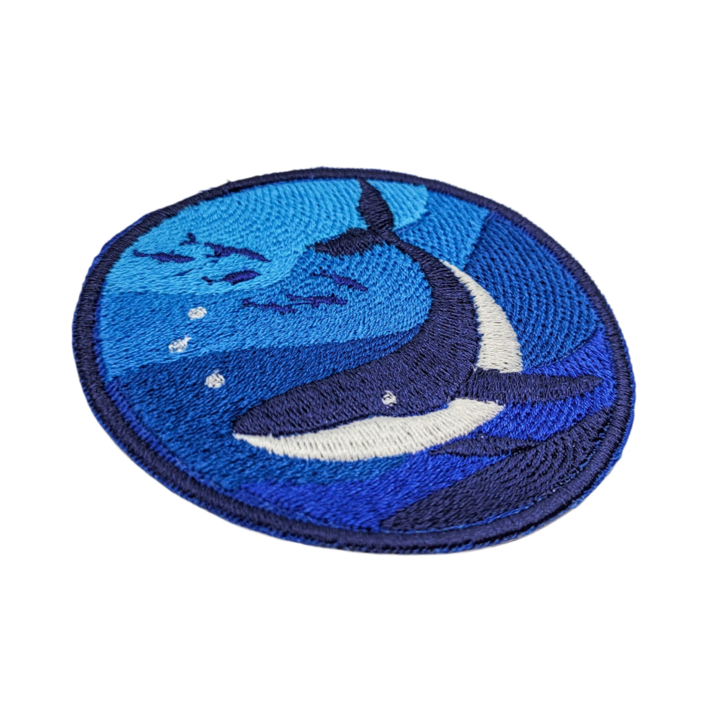 Patch de baleine bleue
