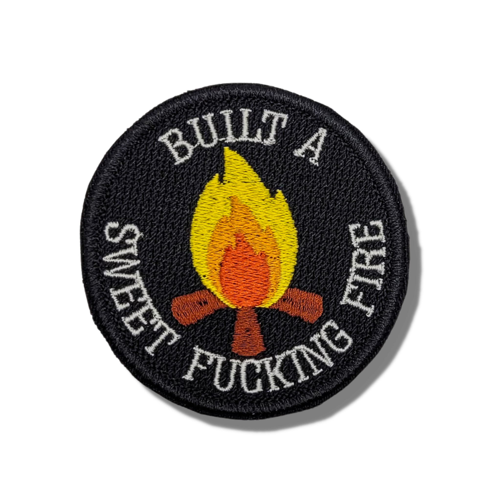 Built A Sweet Fucking Fire Merit Badge
