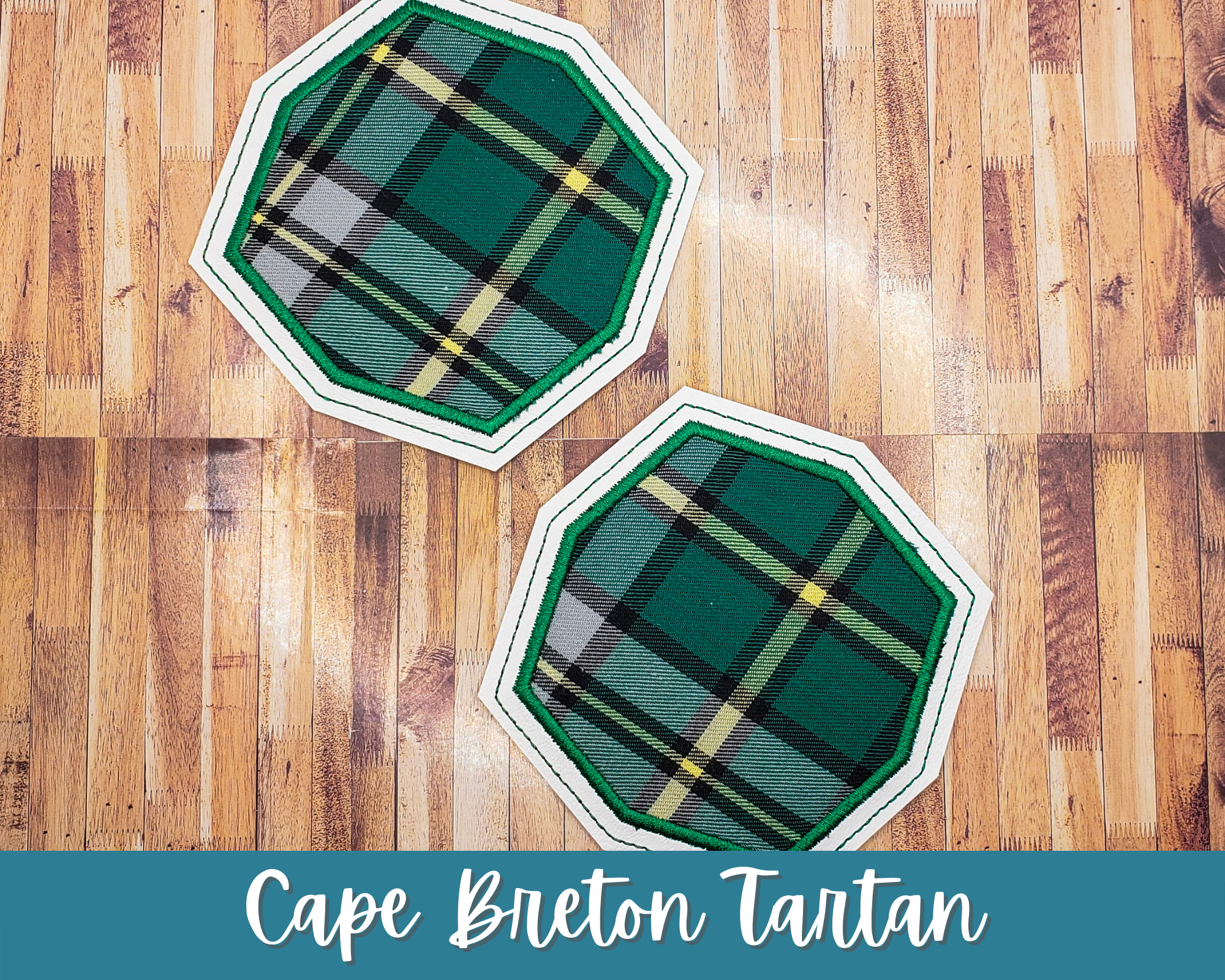 Nova Scotia & Cape Breton Tartan Coasters