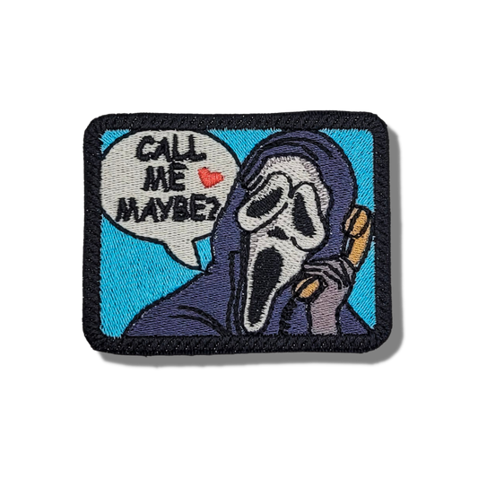 Call Me Maybe? Embroidered Patch