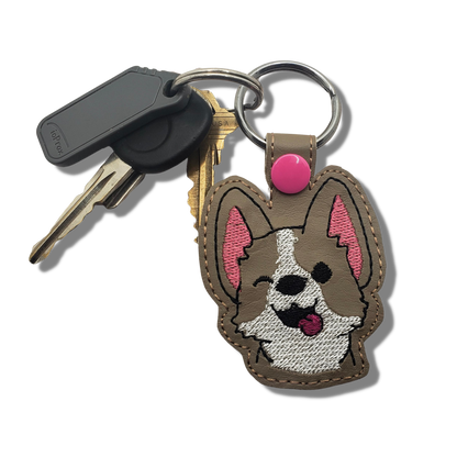 Corgi Keychain