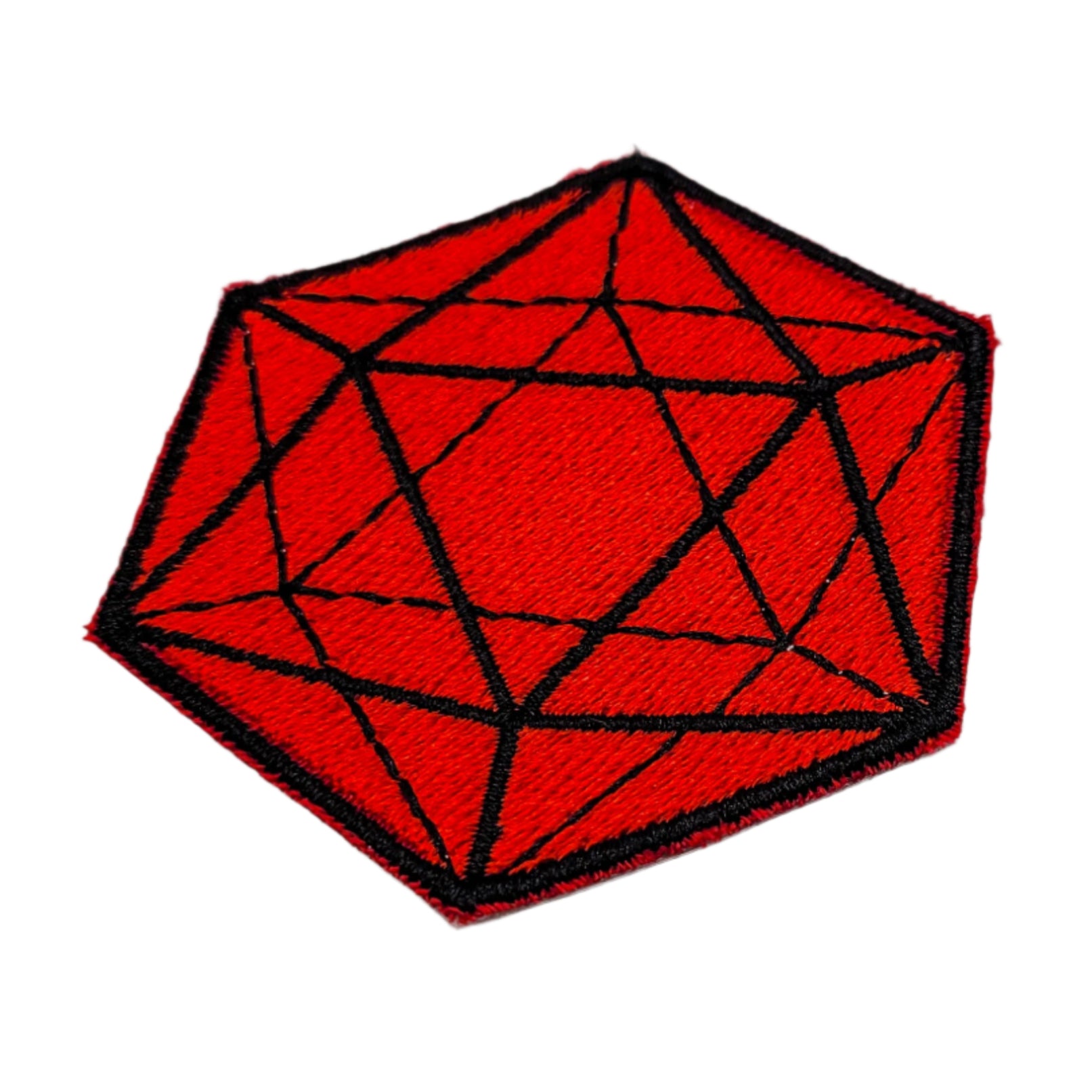 D20 Embroidered Patch