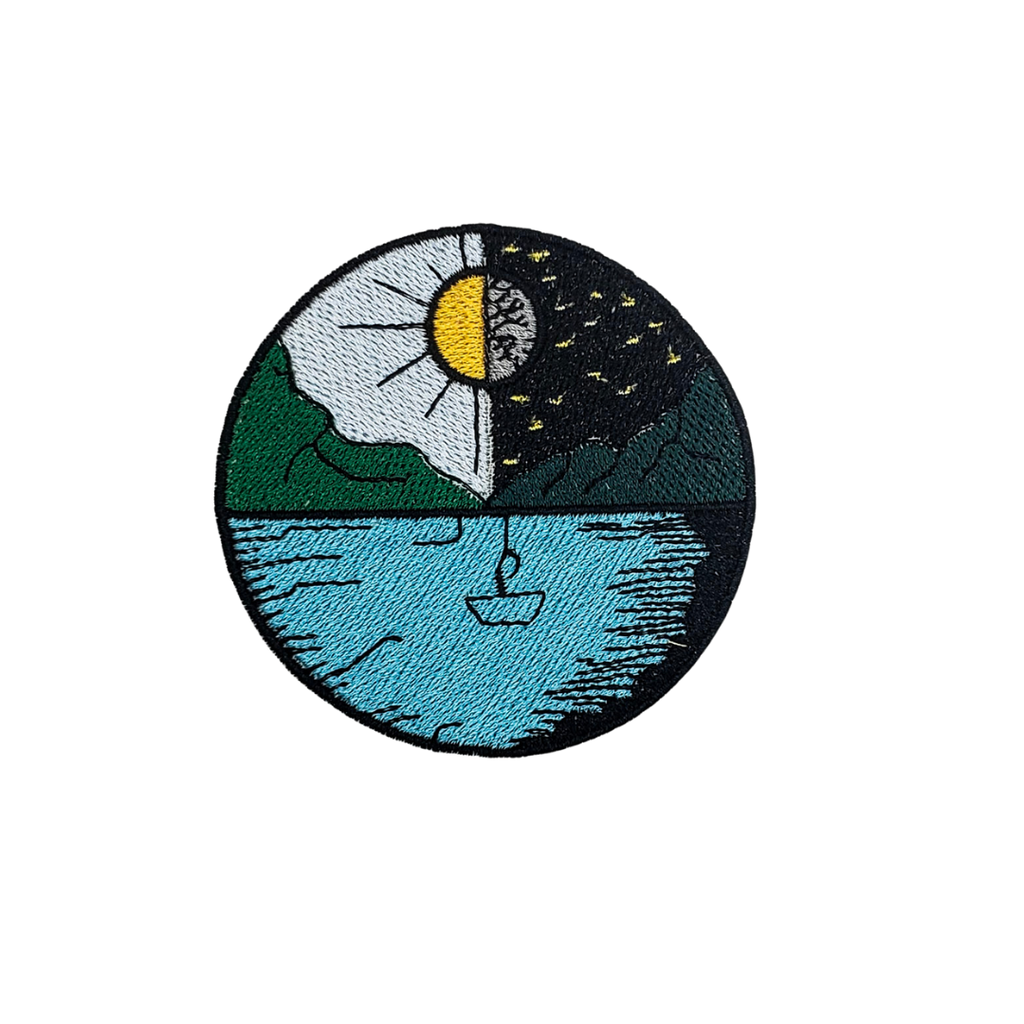 Patch thermocollant brodé « Day to Night »