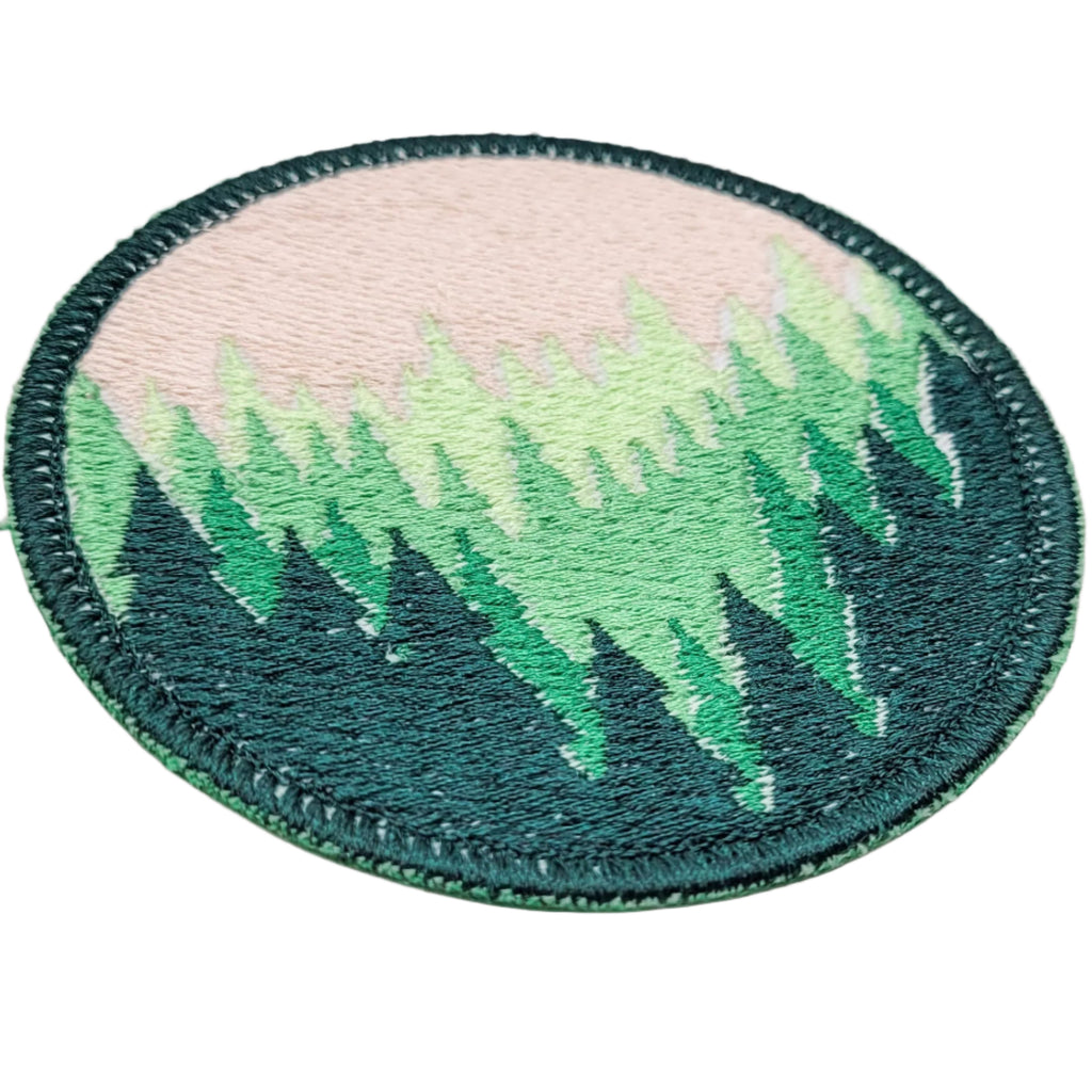 Deep Forest Embroidered Patch