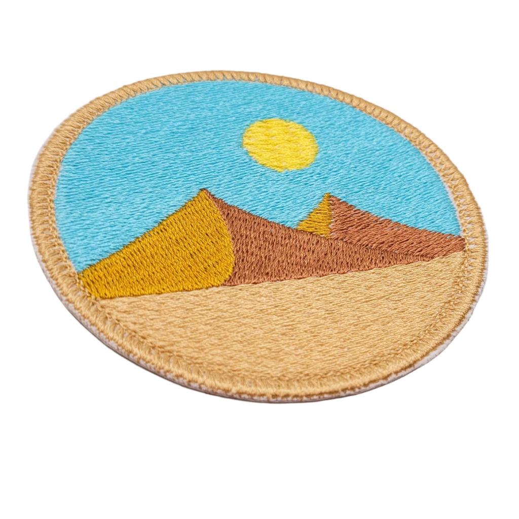 Patch brodé Pyramides du désert