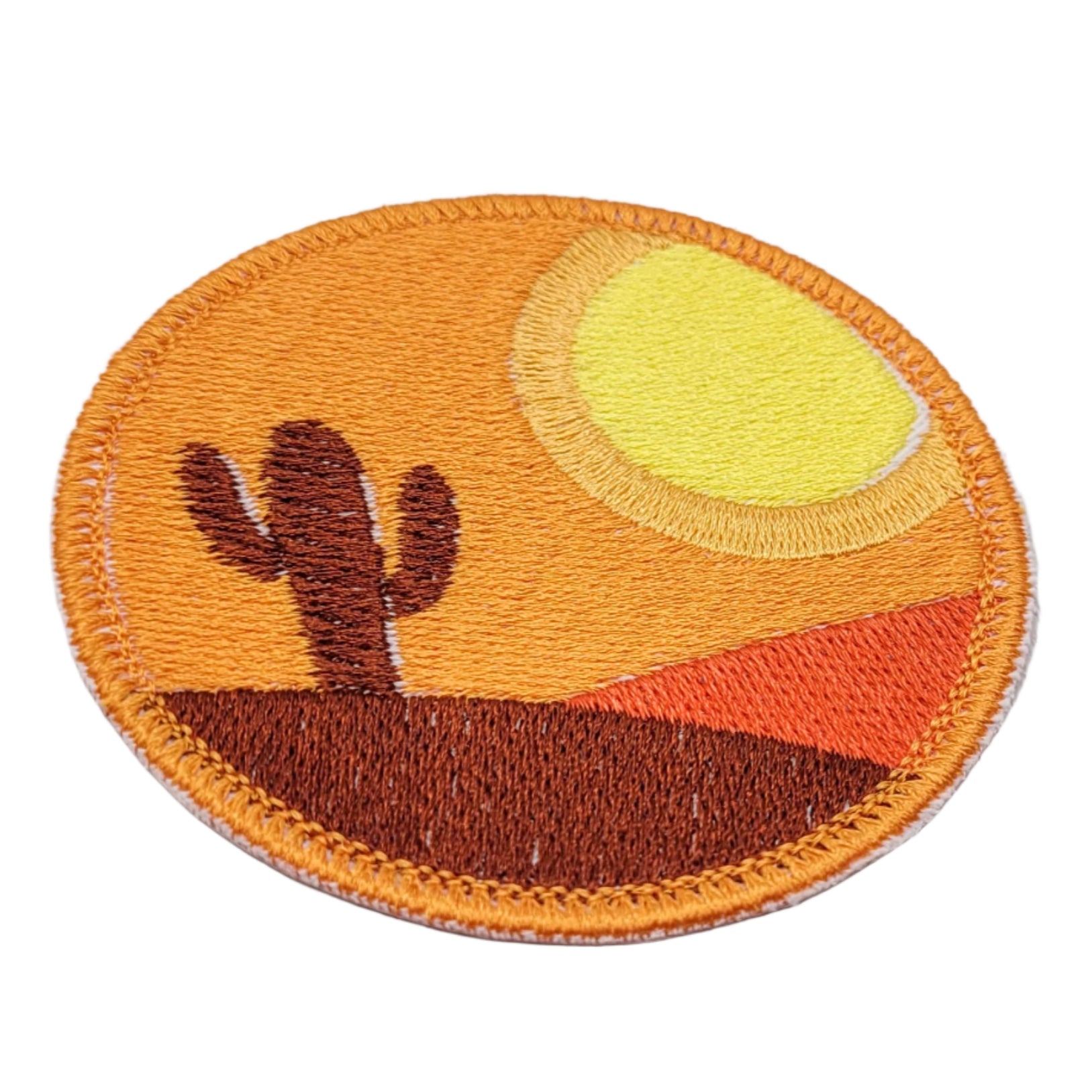 Desert Sunset Embroidered Patch