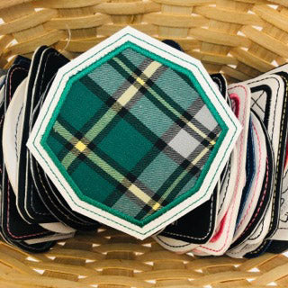 Nova Scotia & Cape Breton Tartan Coasters