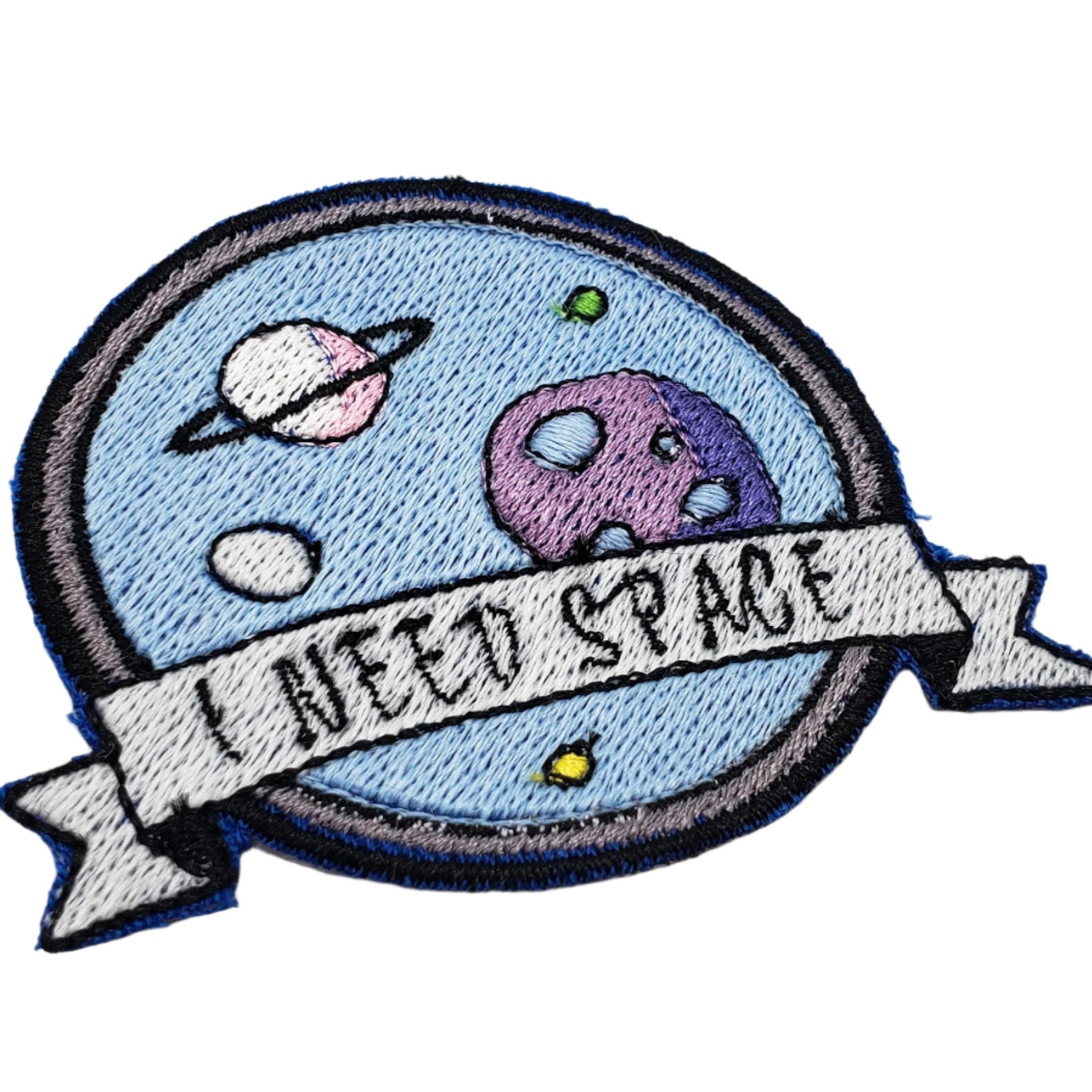 I Need Space Embroidered Patch