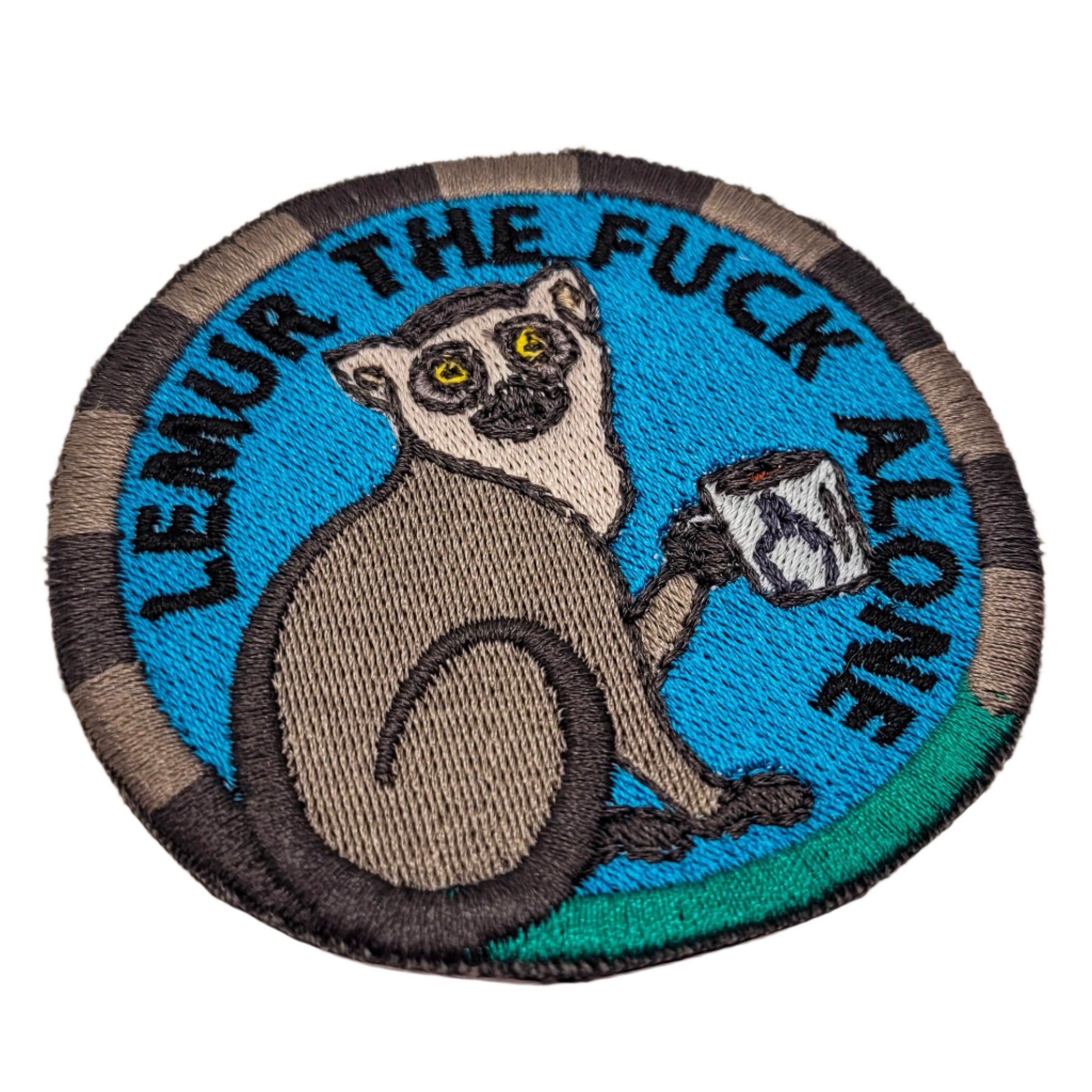 Patch brodé Lémurien seul 