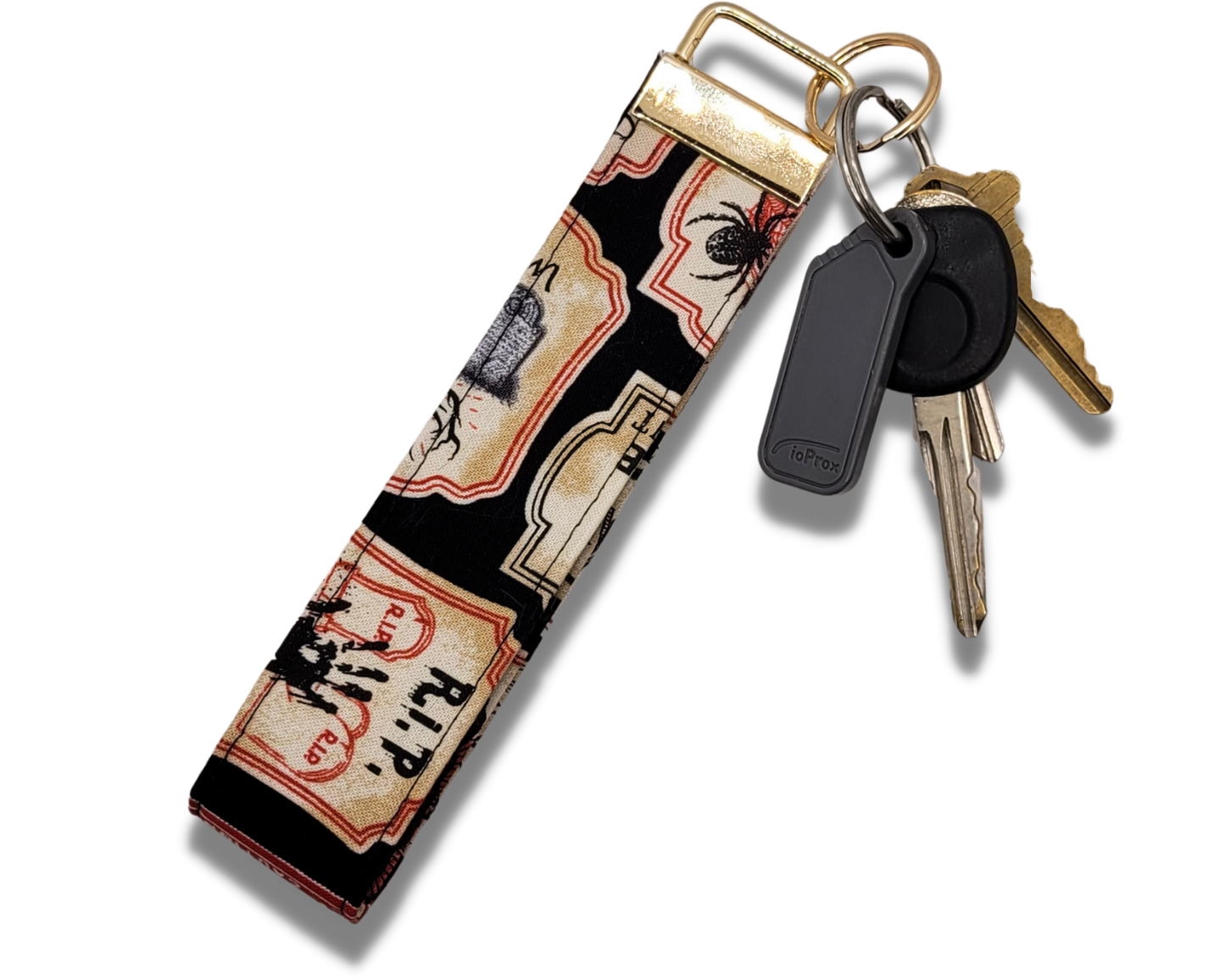 Nevermore Wristlet Key Strap