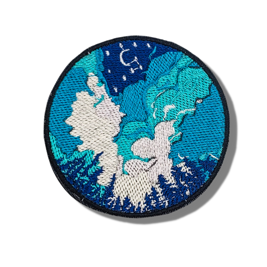 Night Sky Embroidered Patch