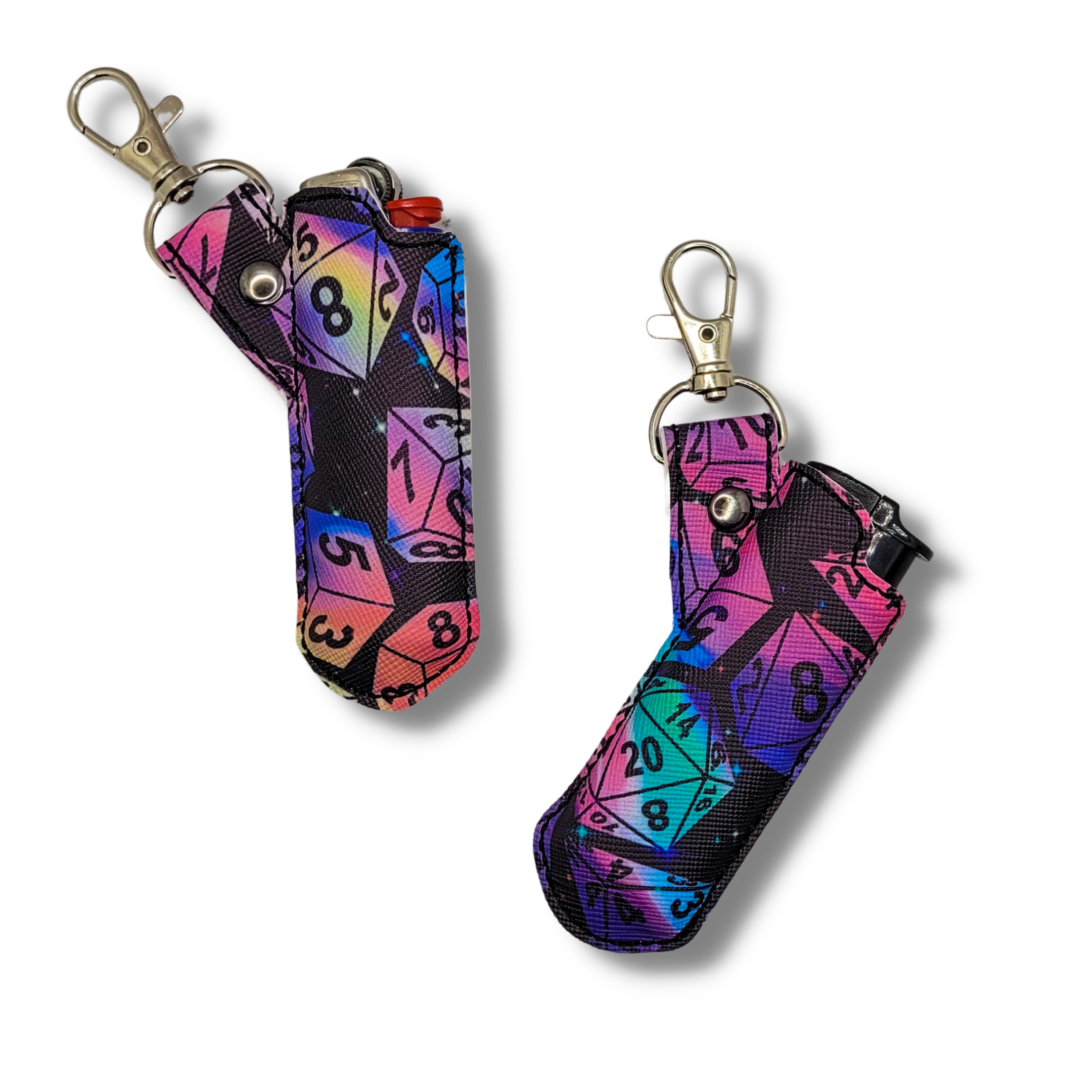 Rainbow RPG Dice Lighter Case