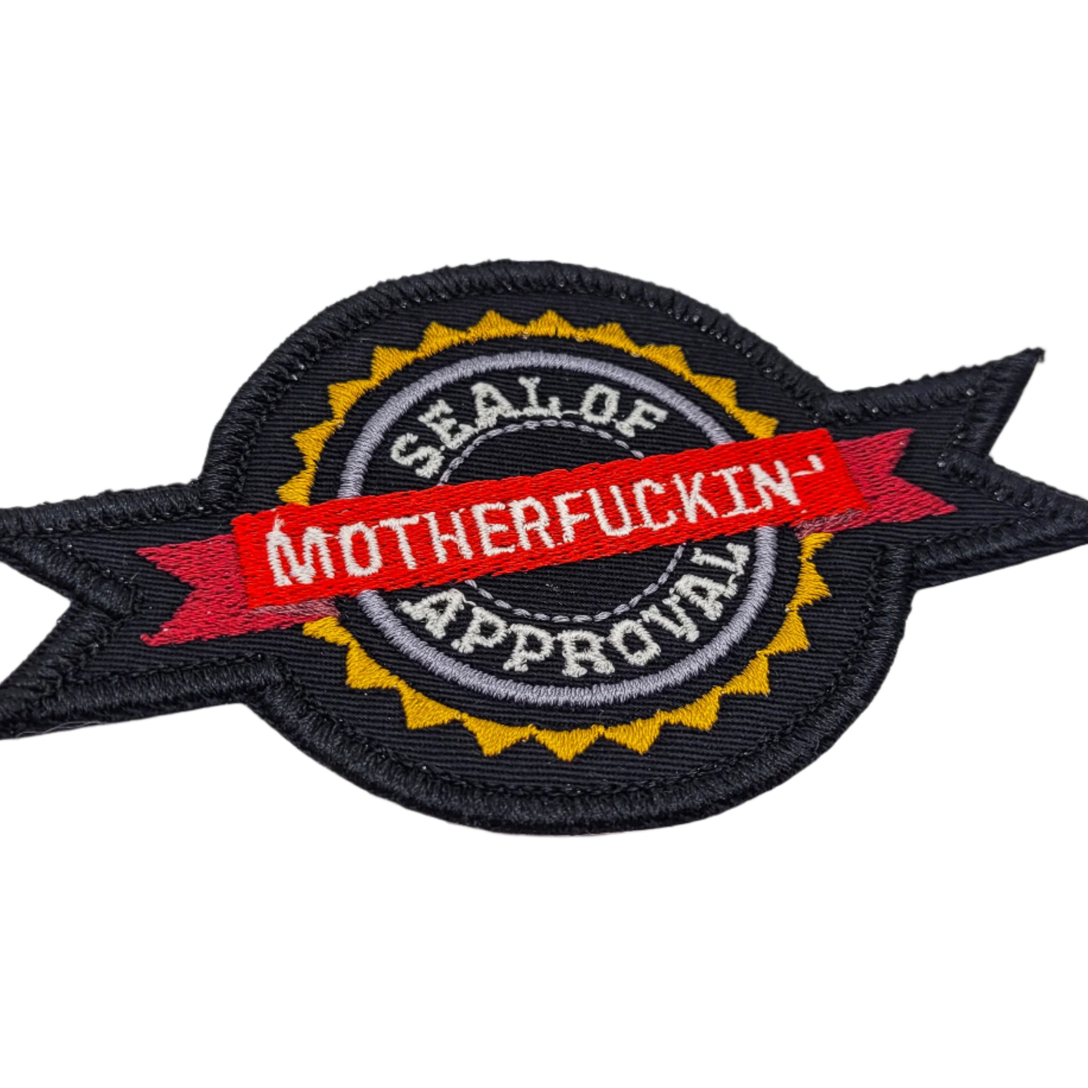 Seal of Motherfuckin' Approval Embroidered Patch