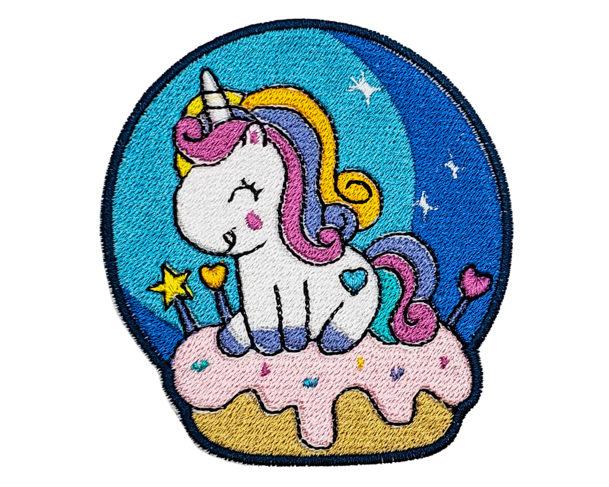 Patch Donut Licorne