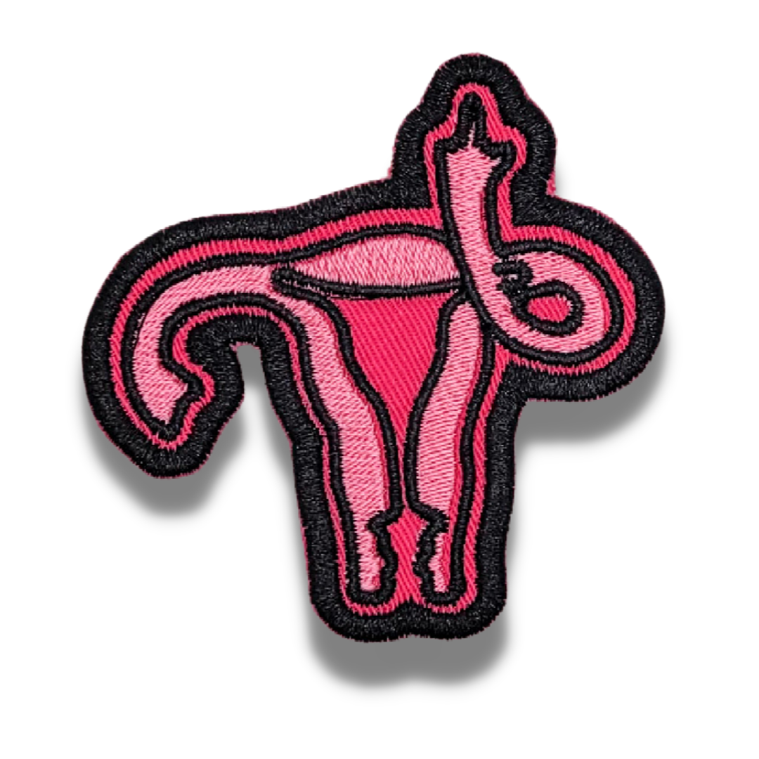 FU Uterus Embroidered Patch