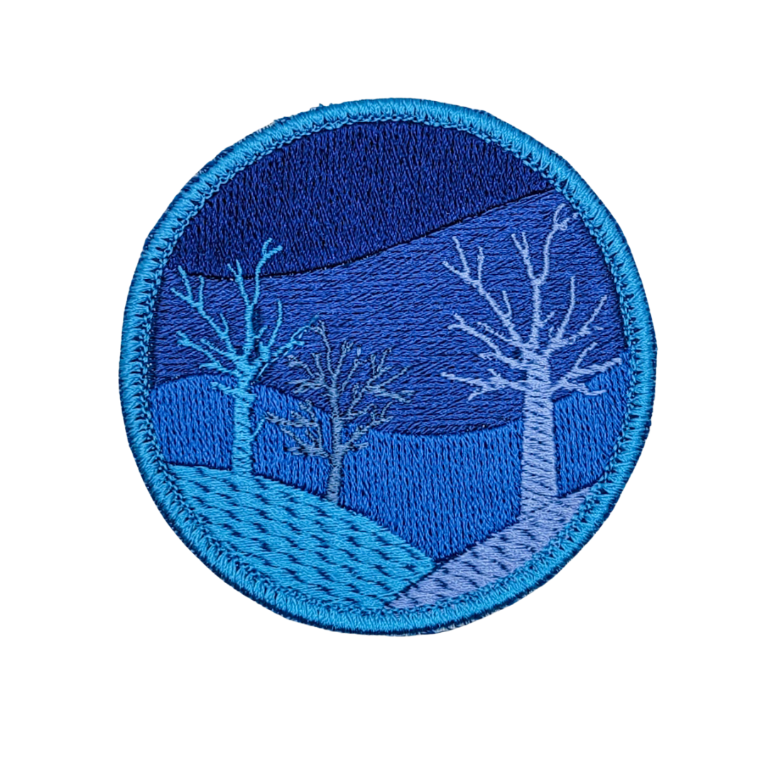 Patch brodé Nuits d'hiver