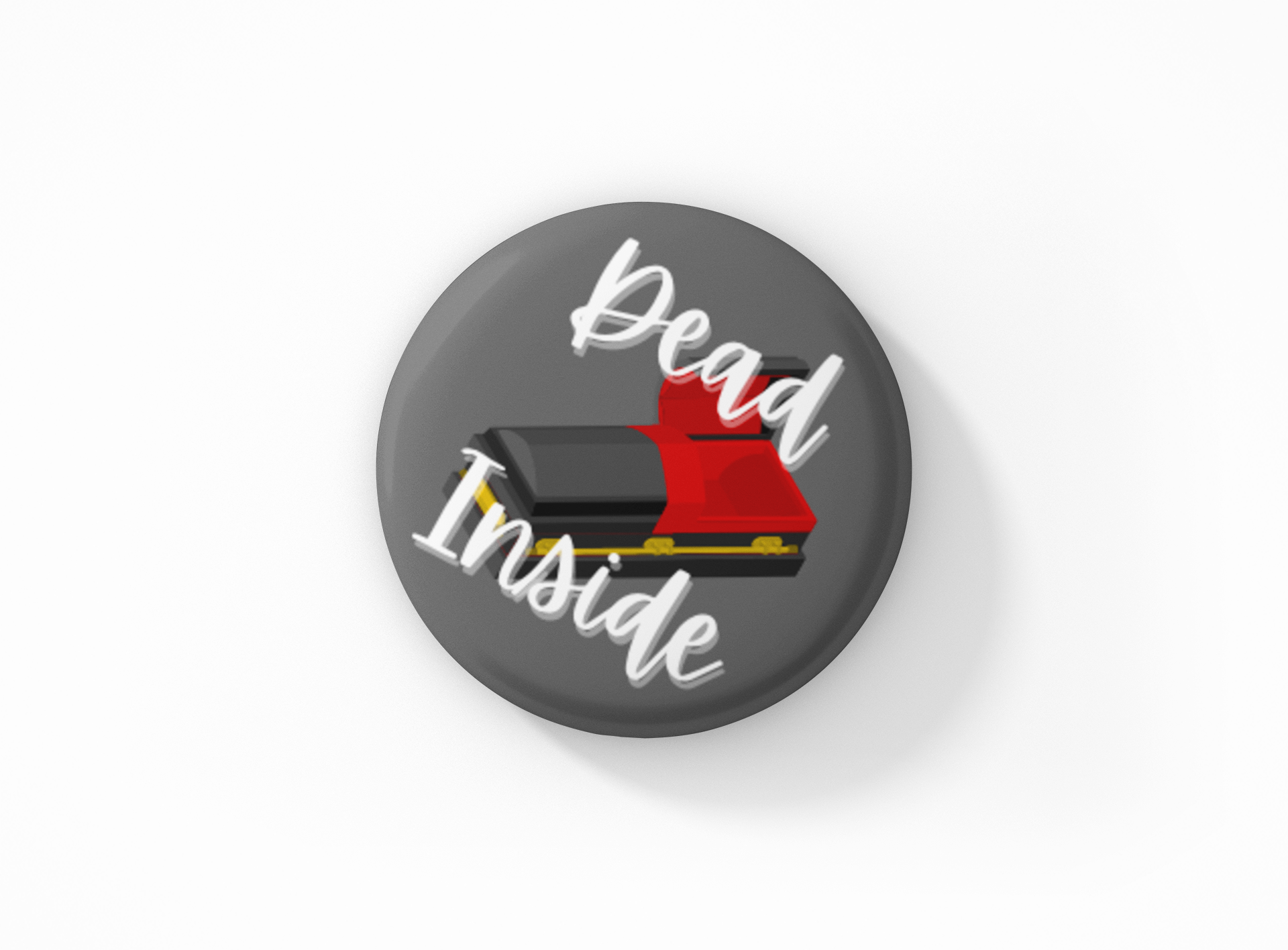 Botón pinback Dead Inside