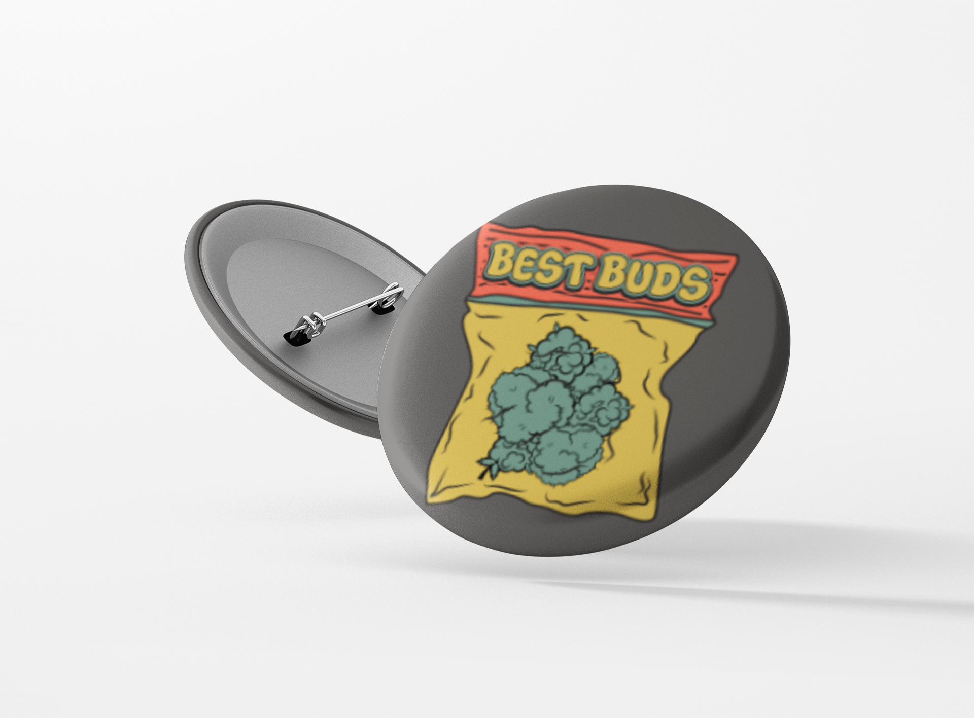 Botón pinback de los mejores amigos